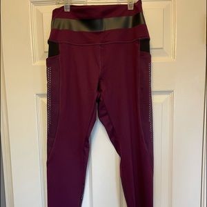Pink leggings size M